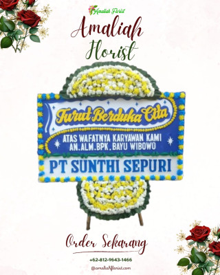 Papan Bunga Duka di Lae Parira