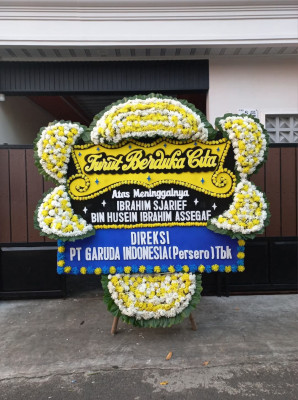 Papan Bunga Duka di Lae Parira